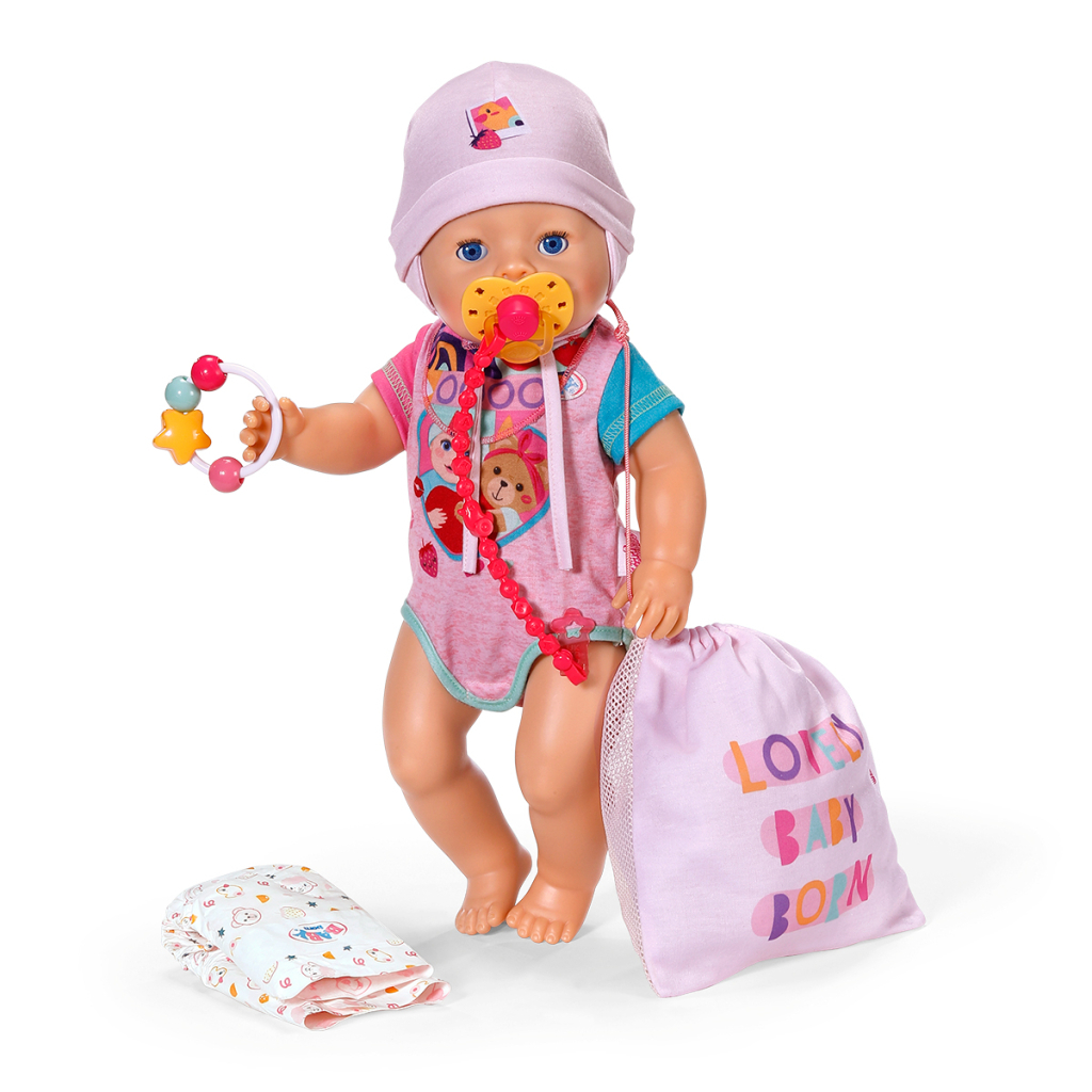 Аксесуар до ляльки Baby Born набір аксесуарів Pinplay Перші важливі моменти (837979)