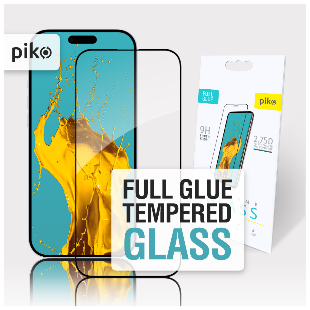 Скло захисне Piko Full Glue ESD Apple iPhone 17 Air Black (1283126626050) Скло захисне Piko Full Glue ESD Apple iPhone 17 Air Black (1283126626050)