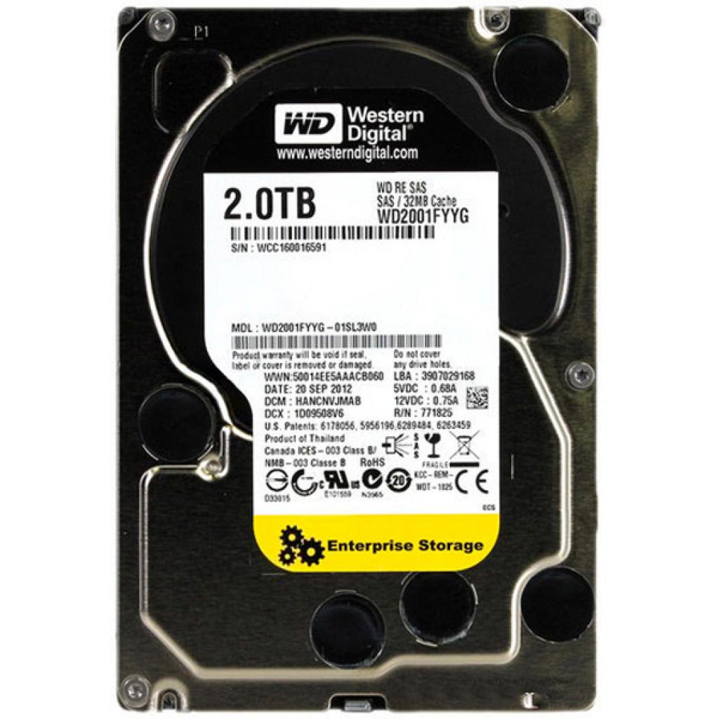 Жорсткий диск для сервера 2TB Western Digital (WD2001FYYG)