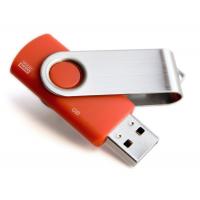 USB флеш накопичувач Goodram 4GB Twister Red USB 2.0 (PD4GH2GRTSBR)