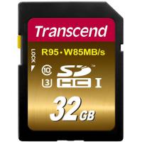 Карта пам'яті Transcend 32GB SDHC class 10 UHS-I U3 (TS32GSDU3X)