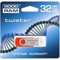 USB флеш накопичувач Goodram 32GB Twister Red USB 2.0 (PD32GH2GRTSRR9)