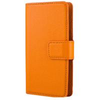 Чохол до мобільного телефона Vellini Universal Slide Book 4.2"-4.8" (Orange) (218709)