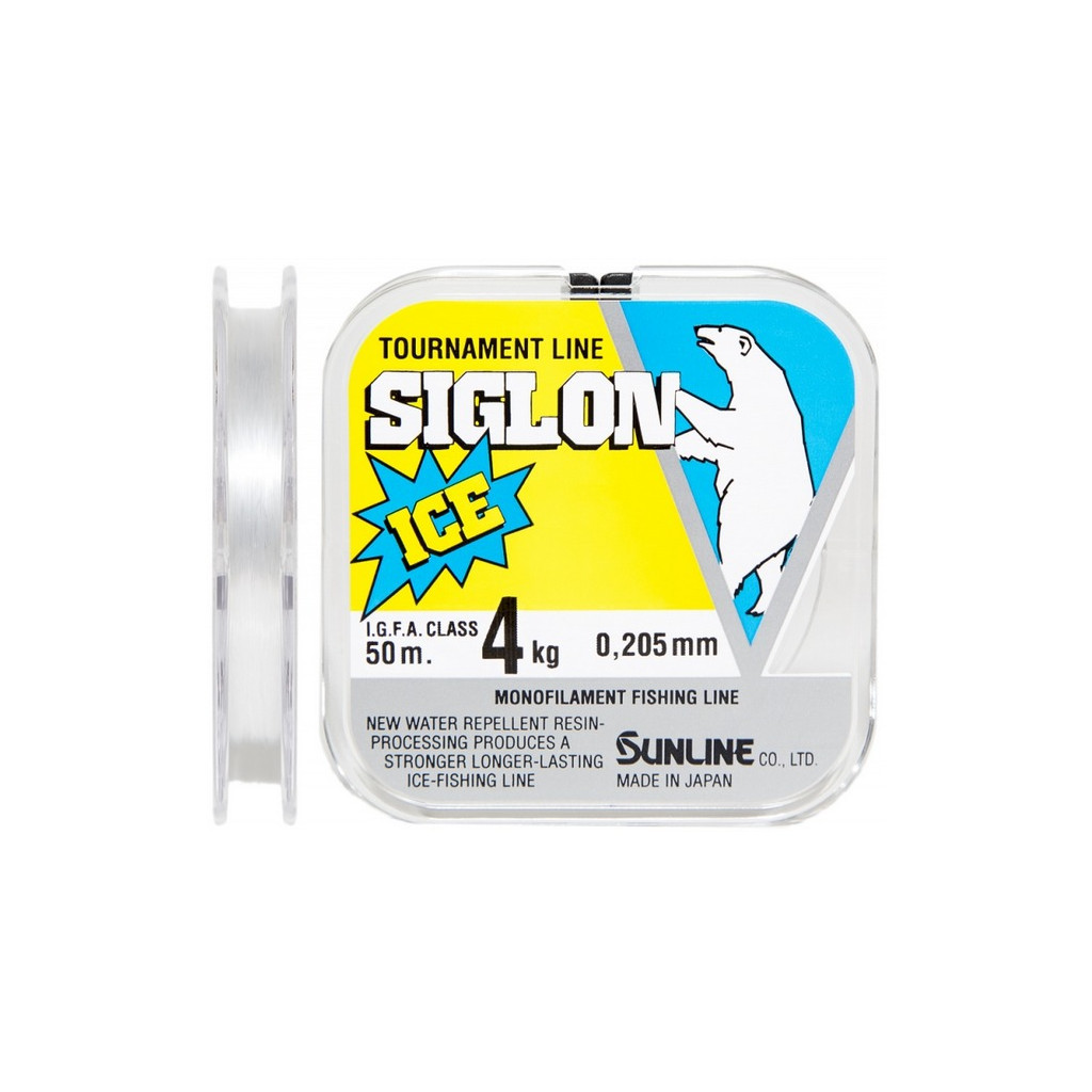 Волосінь Sunline SIGLON ICE 50м #1.5/0.205мм 4кг (1658.03.17) Волосінь Sunline SIGLON ICE 50м #1.5/0.205мм 4кг (1658.03.17)