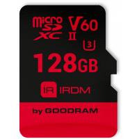 Карта пам'яті Goodram 128GB microSDXC UHS II V60 U3 IRDM (IR-M6BA-1280R11)