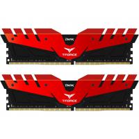 Модуль пам'яті для комп'ютера DDR4 16GB (2x8GB) 2400 MHz Dark Red Team (TDRED416G2400HC14DC01)