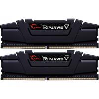 Модуль пам'яті для комп'ютера DDR4 32GB (2x16GB) 3200 MHz RipjawsV Black G.Skill (F4-3200C14D-32GVK)