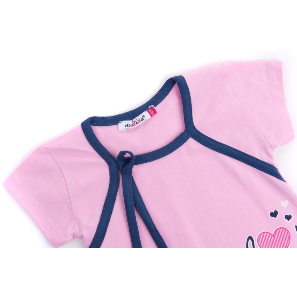 Піжама дитяча Matilda і халат з ведмедиками "Love" (7445-104G-pink)