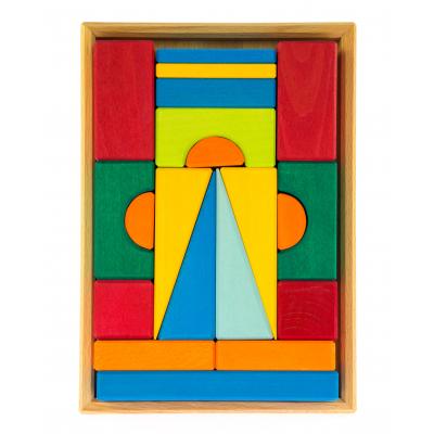 Конструктор Nic деревянный Тоскана маленький 20 эл. (NIC523311) Конструктор Nic деревянный Тоскана маленький 20 эл. (NIC523311)