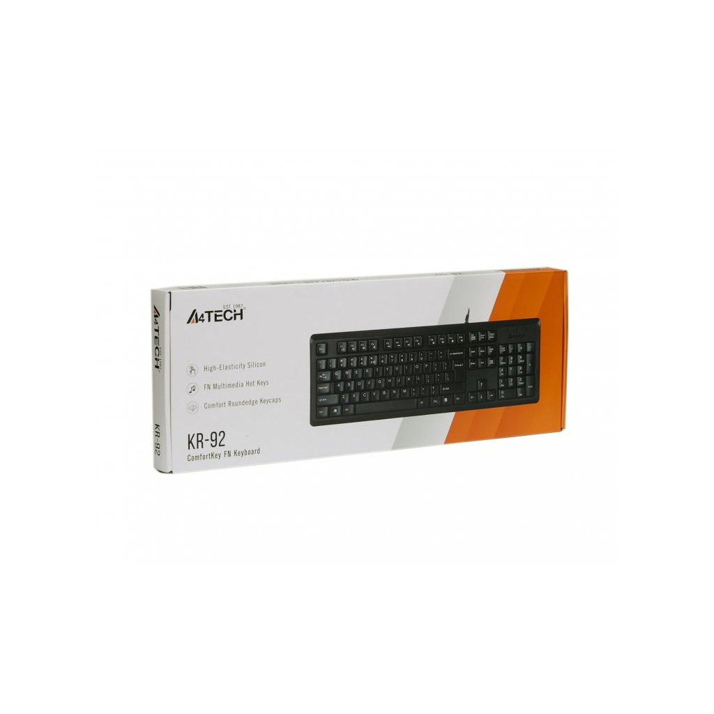 Клавіатура A4Tech KR-92 Black