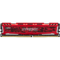 Модуль пам'яті для комп'ютера DDR4 8GB (2x4GB) 2400 MHz Ballistix Sport Red Micron (BLS2K4G4D240FSE)