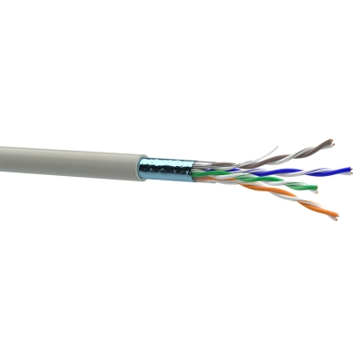 Кабель мережевий OK-Net FTP 100м cat.5e (FTP-cat.5E) (КПВЭ-ВП (200) 4*2*0,51 / 100)