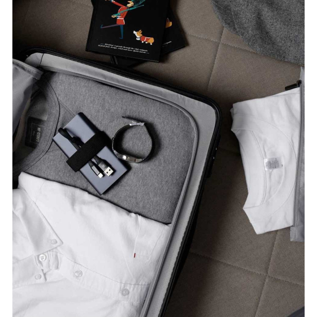 Валіза Xiaomi Ninetygo Business Travel Luggage 20" Black (6970055346672)