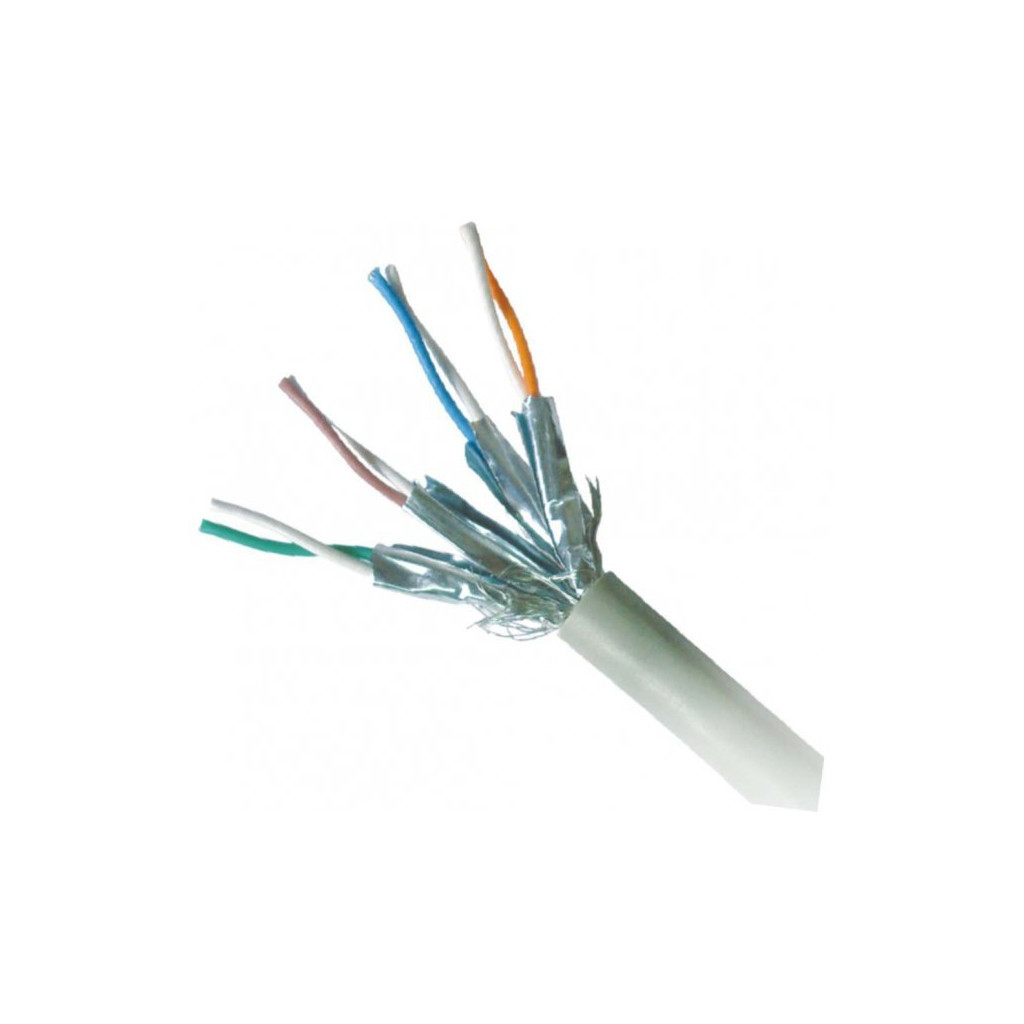 Патч-корд 2м S/FTP Cat 6A CU LSZH green Cablexpert (PP6A-LSZHCU-G-2M)