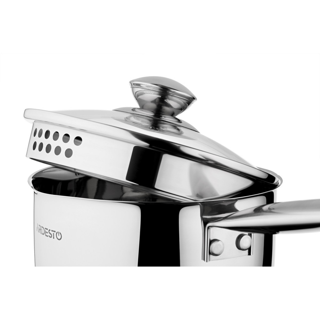 Ківш Ardesto Gemini 1.8 л с носиком для слива (AR2818SS)
