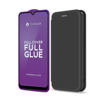 Скло захисне MakeFuture Samsung A31 + case Flip Flack (MSFP-SA31BK)