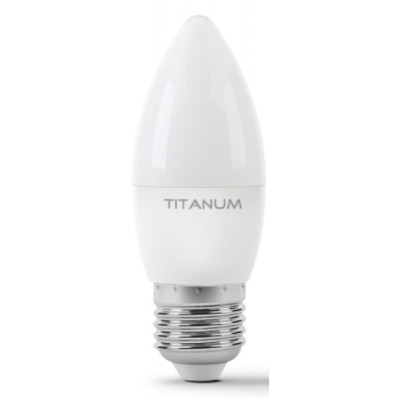 Light bulb TITANUM C37 6W E27 4100K 220V (TLС3706274)