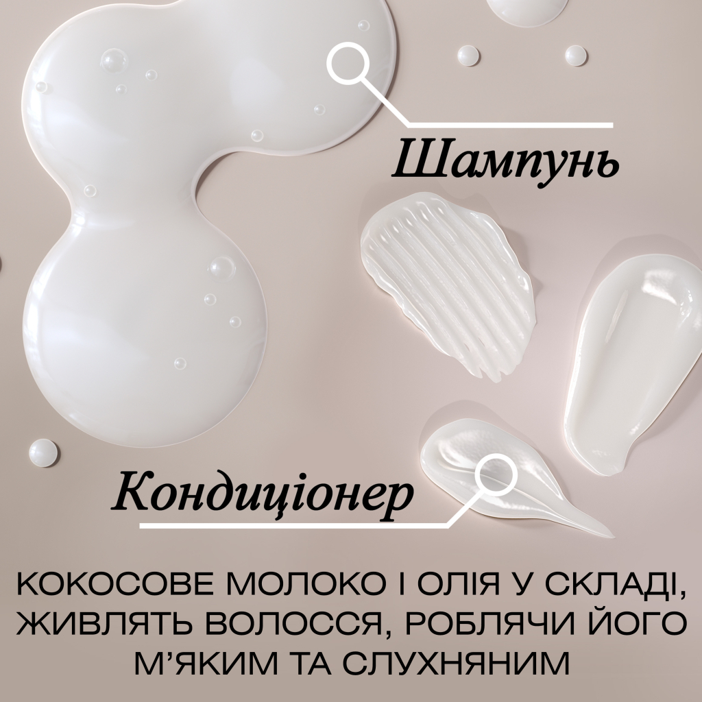 Шампунь OGX Coconut Milk Поживний з кокосовим молоком 385 мл (0022796970053)