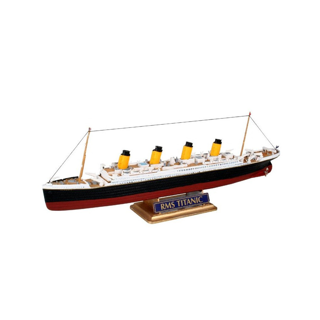 Збірна модель Revell Корабель Титанік рівень 3 масштаб 11200 (RVL-05804) Збірна модель Revell Корабель Титанік рівень 3 масштаб 11200 (RVL-05804)