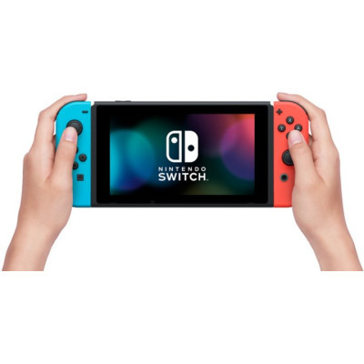 Ігрова консоль Nintendo Switch неоновий червоний/неоновий синій (045496452629)