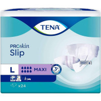Diapers for adults Tena Slip Maxi Large 24 pcs, 92-144 cm 8 drops (7322541118574)