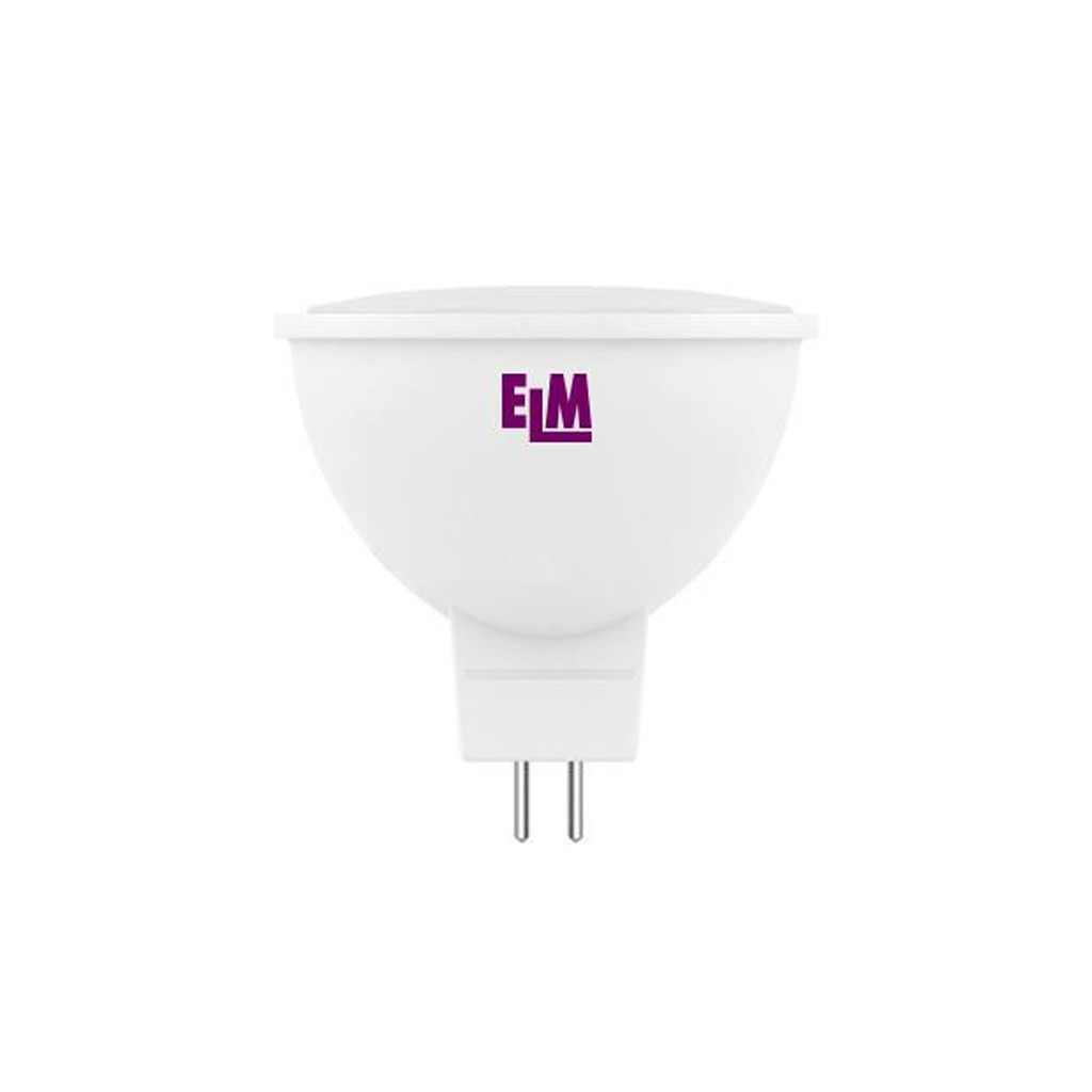Лампочка ELM MR16 3W PA11 GU5.3 4000K (18-0025)