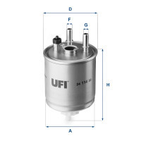 Fuel filter UFI 24.114.00