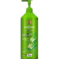 Shower gel Dalas Cosmetics Green tea and cucumber 1000 g (4260637722607)
