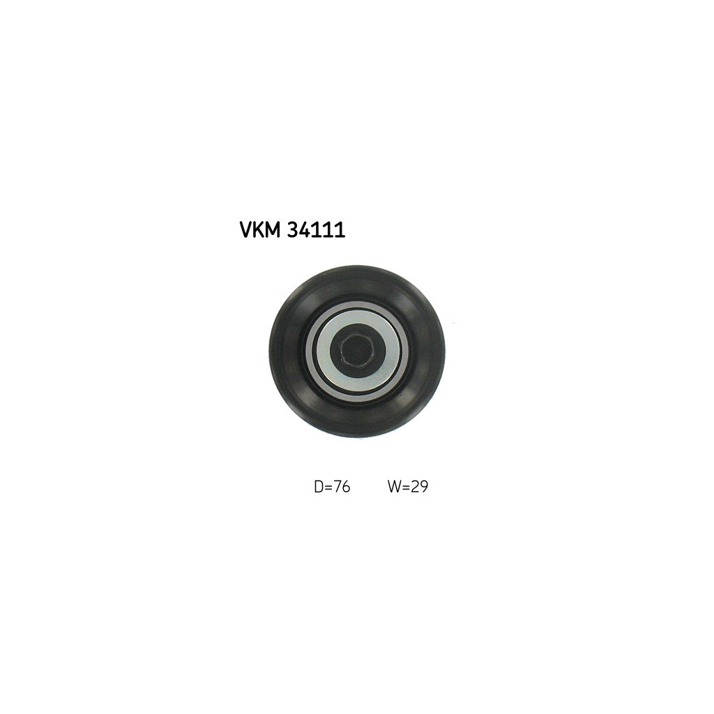 Ролик натягувача ременя SKF VKM 34111
