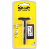 Wilkinson Sword Classic Double Edge Razor + 5 interchangeable blades (4027800015504)