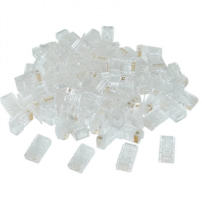 Конектор RJ45 cat.6 UTP 8P8C * 50 (позолоч. конт.) Cablexpert (LC-8P8C-002/50)