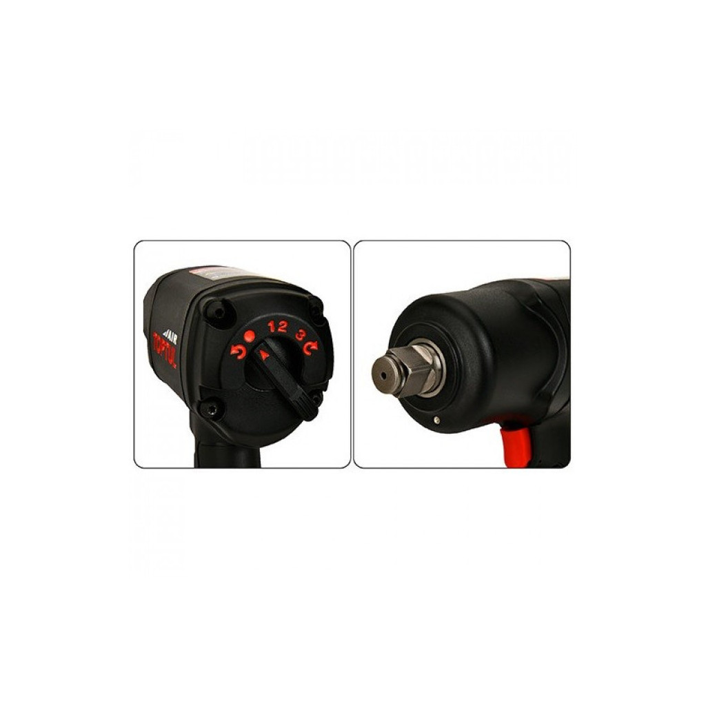 Гайковерт Toptul пневматичний 3/4" 1288N/m 8500об/хв Super Duty (KSAC2480)