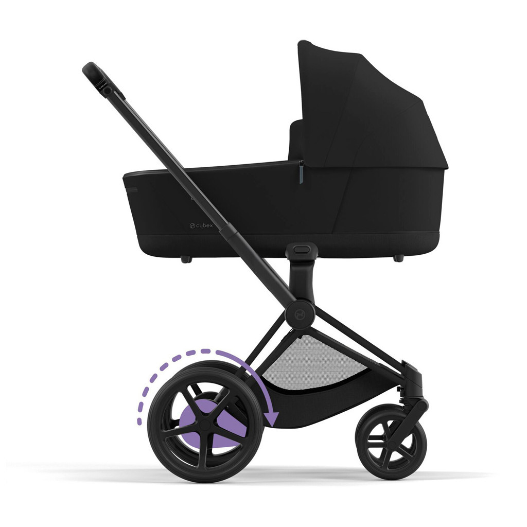 Шасі для коляски Cybex ePriam New Generation 2021 (Chrome Black) (521002357)