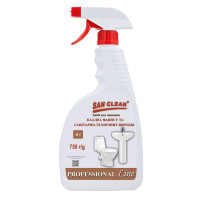 Spray for cleaning baths San Clean Prof Line for cleaning tiles and earthenware 750 g (4820003544143)