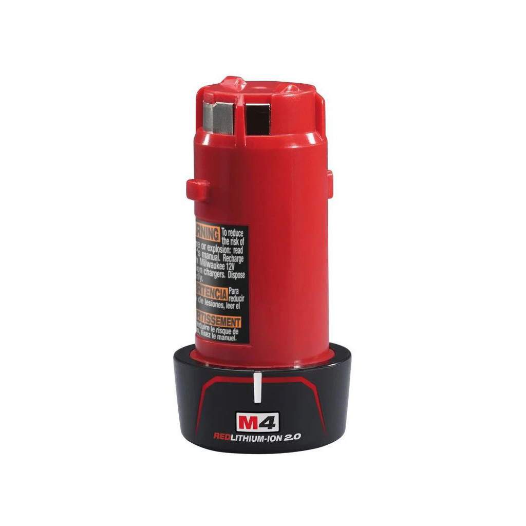 Акумулятор до електроінструменту Milwaukee Li-Ion M4 B2, 2Ah (4932430098)