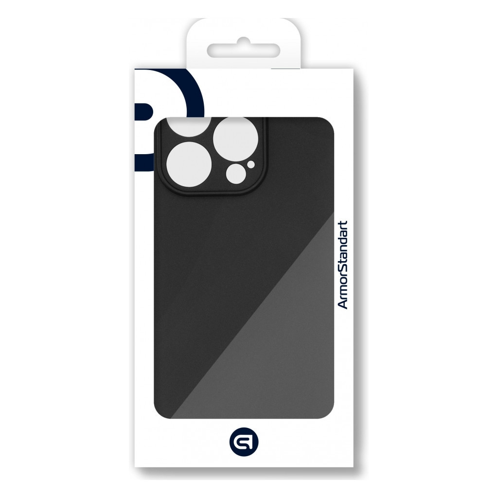 Чохол до мобільного телефона Armorstandart Matte Slim Fit Apple iPhone 15 Pro Camera cover Black (ARM68247) Чохол до мобільного телефона Armorstandart Matte Slim Fit Apple iPhone 15 Pro Camera cover Black (ARM68247)