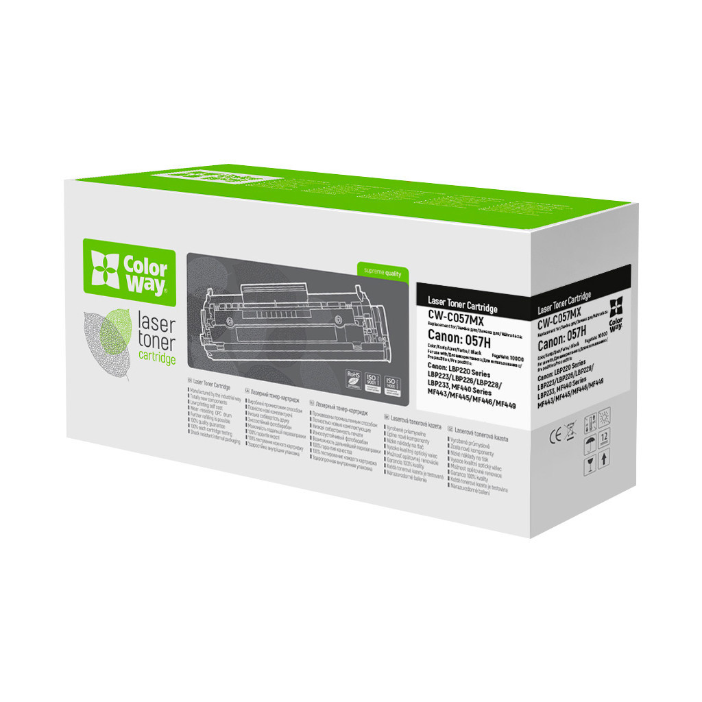Картридж ColorWay для CANON 057H, LBP223/226/228/MF443/445/446/MF449 (CW-C057MX) Картридж ColorWay для CANON 057H, LBP223/226/228/MF443/445/446/MF449 (CW-C057MX)