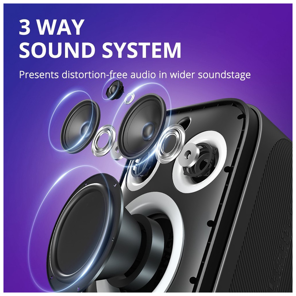 Акустична система Tronsmart Halo 200 Black (868659) Акустична система Tronsmart Halo 200 Black (868659)