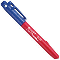 Milwaukee marker for construction site INKZALL, thin blue (4932492126)