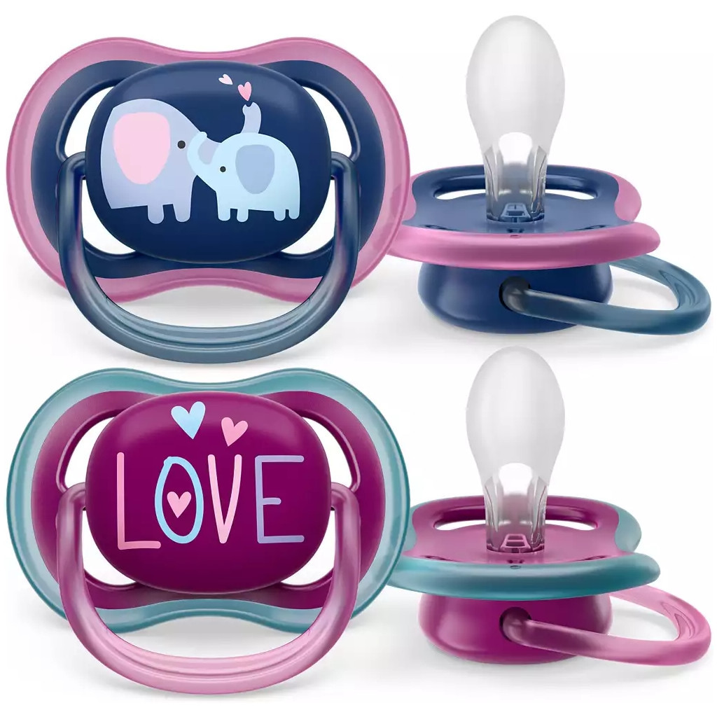 Пустушка Philips AVENT Ultra Air, 18+ міс., 2шт (SCF349/22)