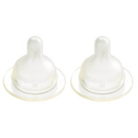 Difrax S-bottle Wide nipple, size M, 2 pcs (676)
