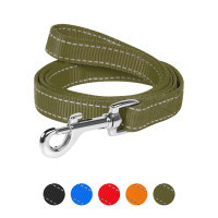 Dog Extreme Nylon Double Leash W 14mm L 122cm Khaki (430031)