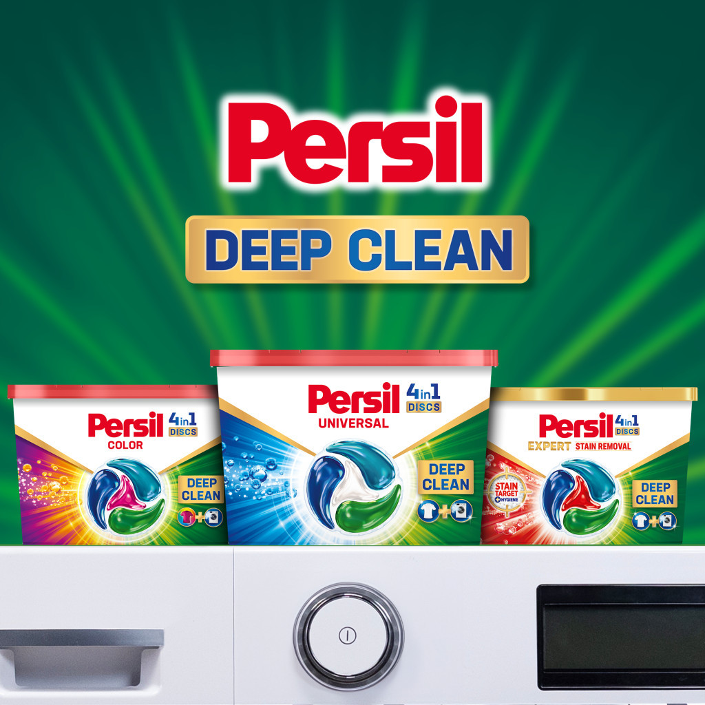 Капсули для прання Persil 4in1 Discs Universal Deep Clean 13 шт. (9000101800074)