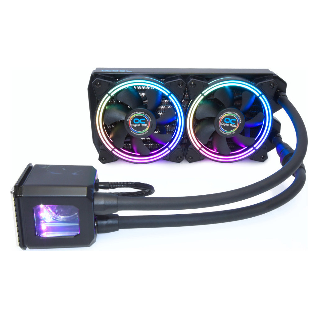 Система рідинного охолодження Alphacool AURORA 240/DIGITAL RGB 11728