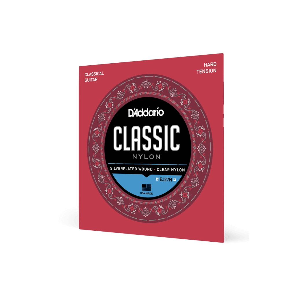Струни для гітари D'Addario Student Classics Hard Tension (EJ27H)