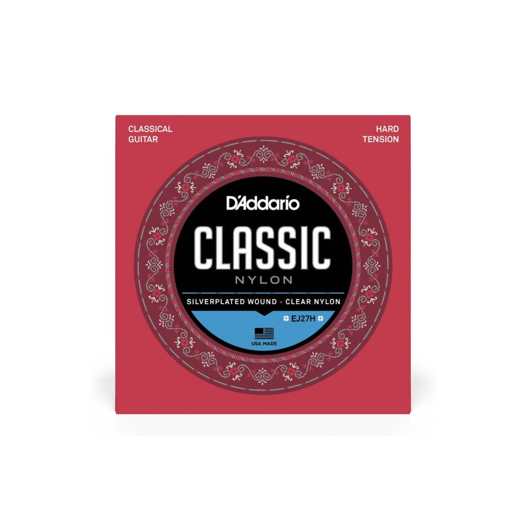 Струни для гітари D'Addario Student Classics Hard Tension (EJ27H)