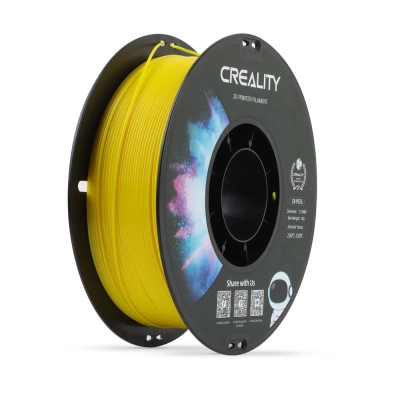 Пластик для 3D-принтера Creality PETG 1.75мм, yellow, 1кг (3301030033)