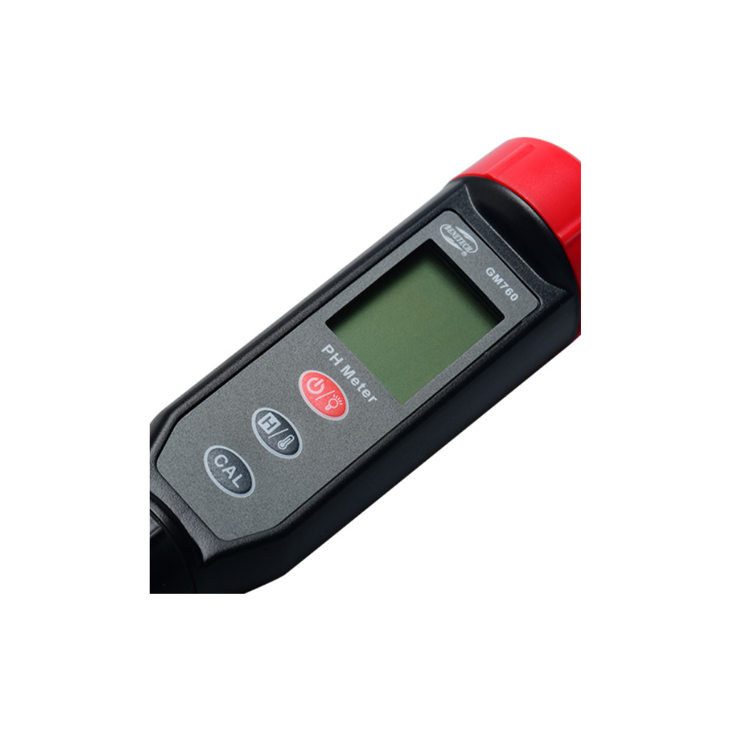 Тестер якості рідин Benetech кислотності та температури (pH-метр), 0-14 pH (+/-0,1%) GM760 (GM760)