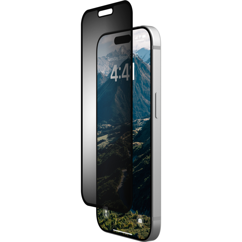 Плівка захисна UAG iPhone 16 Removable Privacy, Glass - Tint (14437011NA)