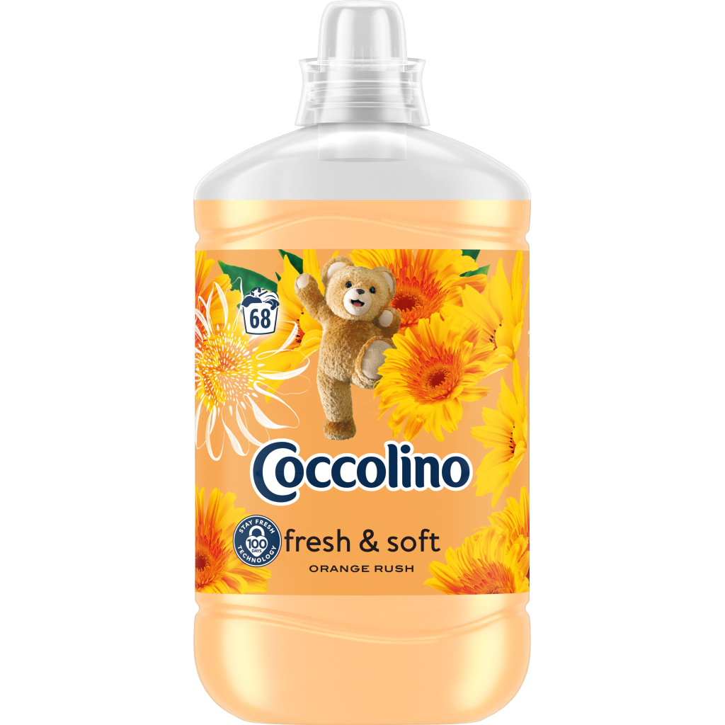 Кондиціонер для білизни Coccolino Fresh & Soft Orange Rush 1.7 л (8720181410659)